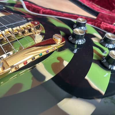 Gibson Zakk Wylde Les Paul Custom 2003 - 2016 - Camo Bullseye Limited Edition image 8