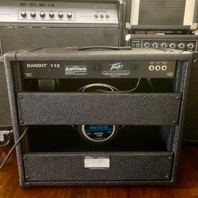 Peavey Bandit 112 “Teal Stripe” Sheffield Equipped 80W 1x12” MINT 1988 image 9