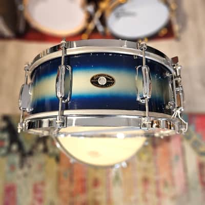 Slingerland No. 151 14x5.5" 3-ply Student Model Snare - Blue/Silver Duco 1960s image 1