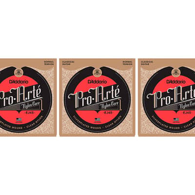 EJ45-3D Pro-Arté Nylon Normal Tension D'Addario image 5