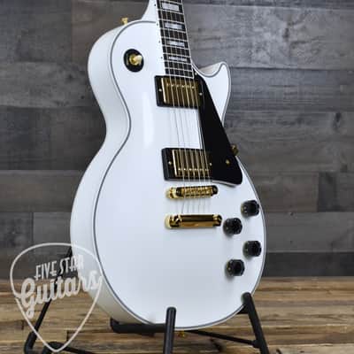 Gibson Custom Shop Les Paul Custom - Alpine White with Hardshell Case image 10