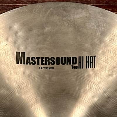 14" Zildjian K Mastersound Hi-Hat Cymbal Pair 1226g/1418g *Video* image 4