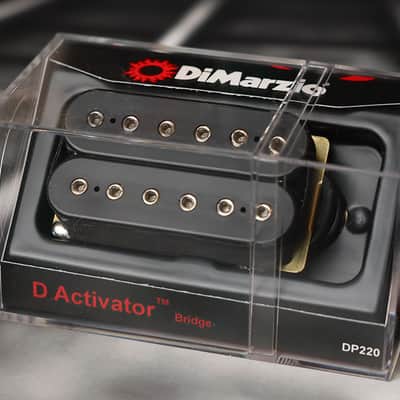 DiMarzio DP220BK D Activator Bridge Humbucker - Black