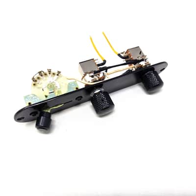 Carparelli 2 Humbuckers/3-Way Toggle Switch/1 Volume/Coil Tap/1 Tone/Coil Tap - Black, Chrome or Gold image 4