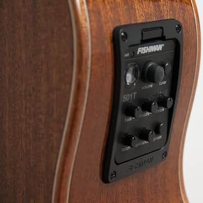 Washburn WCG15SCE12 Comfort Series Spruce Top Mahogany 12-String Acoustic-Electric Guitar w/Hard Case image 7