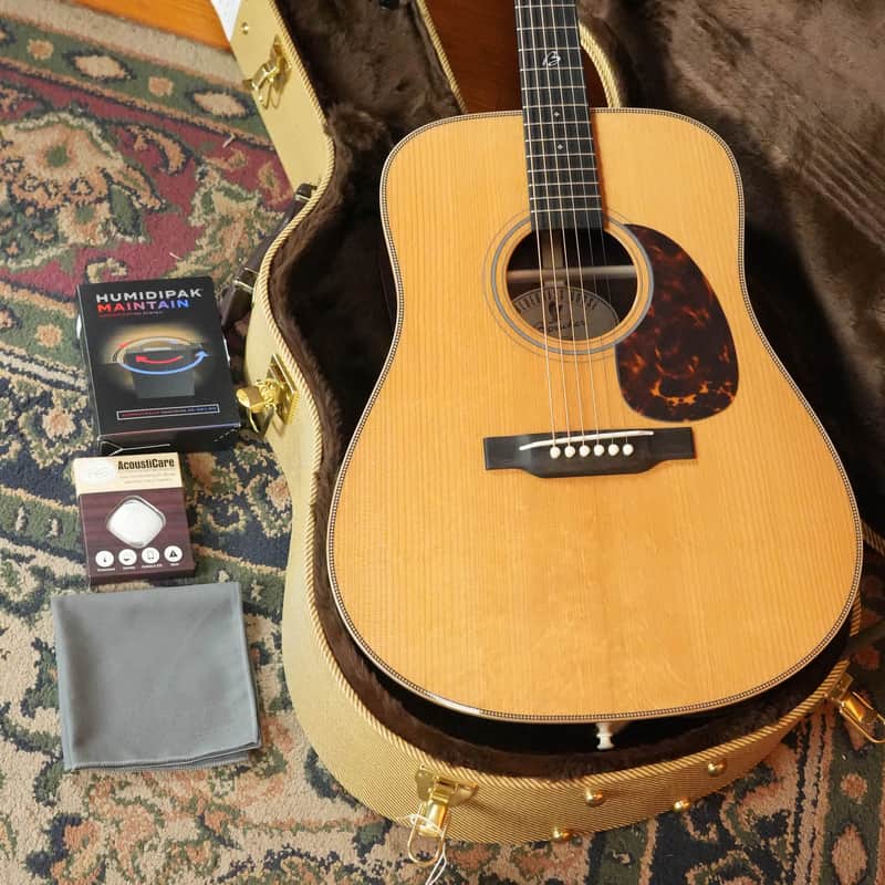 Boucher BG-152-G Adirondack/Rosewood Bluegrass Goose Dreadnought Acoustic Guitar #1098