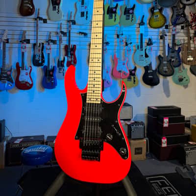Ibanez Genesis Collection RG550 Electric Guitar - Road Flare Red, Free Plek! 586 image 3