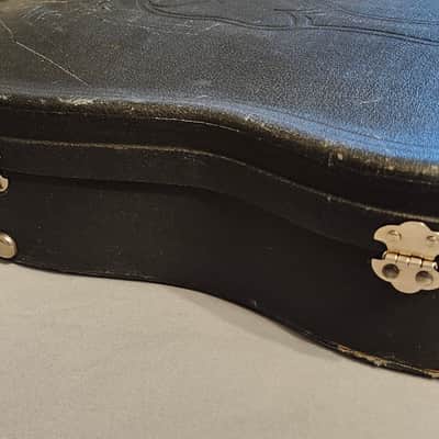VTG/Antique *Archtop Classical Guitar Case* "Manalo" Spain; Japan? 1900-1970? - Black image 17