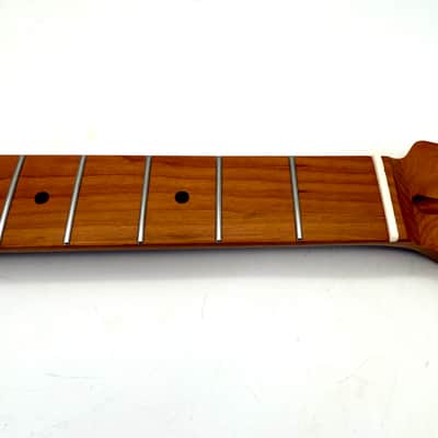 HooDoo Stratocaster Neck Roasted Maple Nitro New hsn6471 image 8