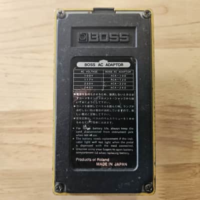 BOSS OD-1 Japan de 1985 image 2