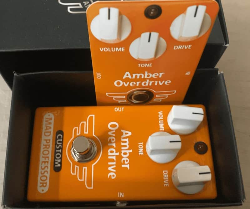 Mad Professor Amber Overdrive Custom for Bass Limited Edition image 1