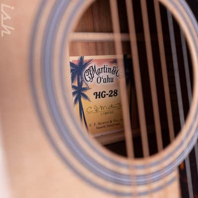 Martin O’ahu™ HG-28 Special Edition Acoustic Guitar image 6