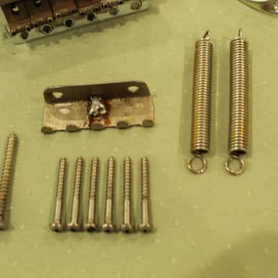 Vintage Pre-CBS Fender Stratocaster Tremolo Unit + Original Hardware! image 3