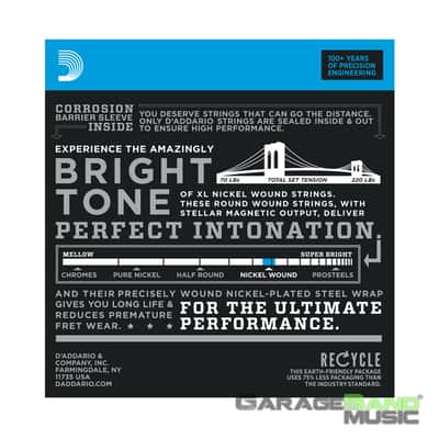 D'Addario EXL120-8 Nickel Wound, 8-String, Super Light, 9-65 image 2