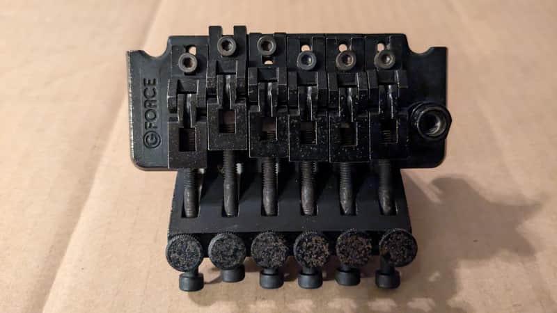 1980s Greco G-Force Floyd Rose Tremolo - Black - Made in Japan