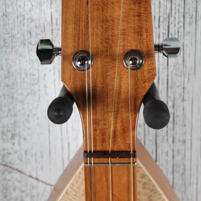 McSpadden 4 String Baritone Flathead Hourglass Dulcimer with Gig Bag image 10