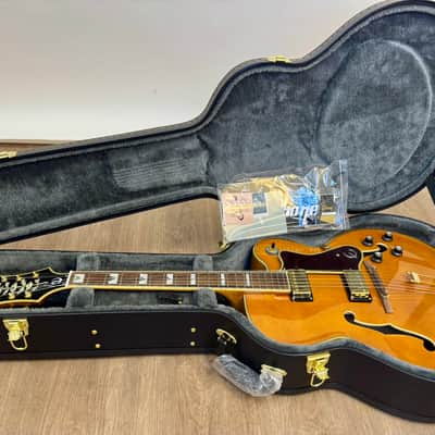 New/Unplayed Epiphone Broadway Reissue with Pau Ferro Fretboard 2019 - 2022 - Vintage Natural with Case image 9