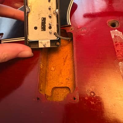 Project! 1963 Gibson ES-335TD Cherry Bigsby w/OHSC image 19