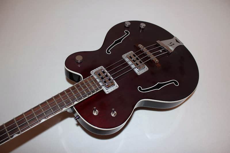 Gretsch G6073 Electrotone Burgundy Stain Electric Bass Guitar | Reverb