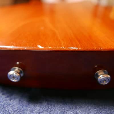 Dan Armstrong 341 London Series Sliding Pickup "London Woody" 1974 Mahagony - Bowie Model image 12