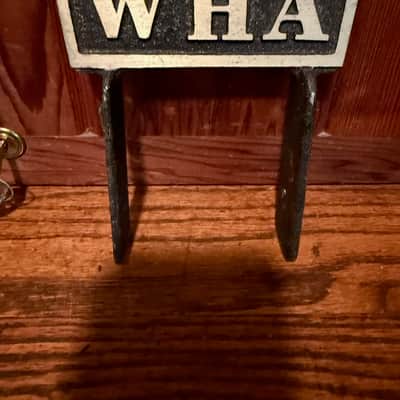 CUSTOM WHA MIC FLAG - RCA 44 1950'S image 1