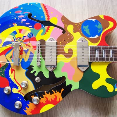 TPP Beatles "Apple Boutique" Custom Epiphone Casino Tribute image 2