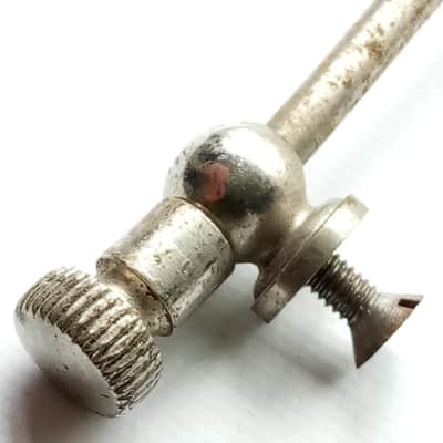 Lyon&Healy 3"Deep Snare Drum Strainer Wire Tensioner Rod/Knob 2x Eyelet Lugs 10s image 3