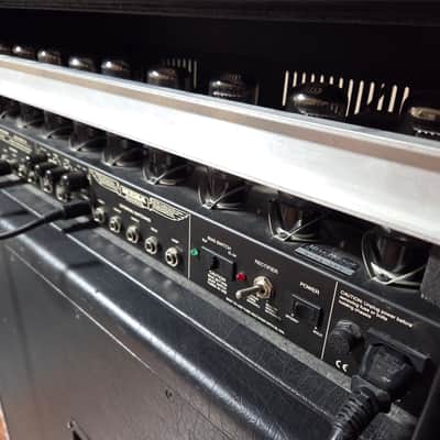 Mesa Boogie Triple Rectifier Solo Head 3-Channel 150-Watt Guitar Amp Head + Mesa Boogie 4x12 Oversized Diamond Plated Cabinet image 4
