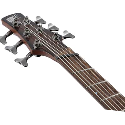 Ibanez SRC6MSBLL SR Bass Workshop 6-String Bass - Black Stained Burst image 4