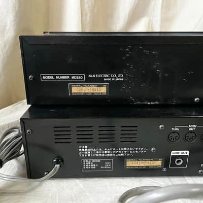Akai S612 MIDI DIGITAL SAMPLER & MD280 SAMPLER DISK DRIVE w/ disk Bild 7