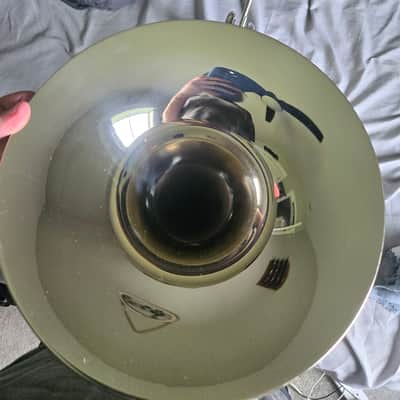 C.G. Conn 8D Professional Model Double French Horn with Fixed Bell 2010s - Nickel-Silver image 3
