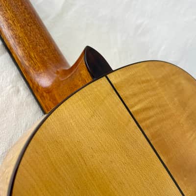 K Yairi KY CYTM (2024) 6156. Masterworks. Classical Parlour, Flamed Maple, Handmade in Japan.Dominic Miller's favourite guitar. image 14
