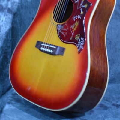 Gibson Hummingbird Custom Vintage 1970 Cherry Sunburst w Deluxe Hardshell Case & FAST Same Day Shipping image 7