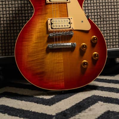 8.5 lbs! 1989 Gibson Les Paul Standard 2-Piece Flame Top Cherry Sunburst w/OHSC image 2