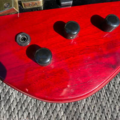 Washburn Status S1000 Late 80’s - Translucent Red image 8