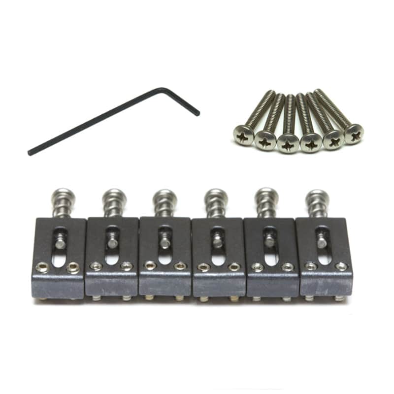 String Saver Originals Strat & Tele Style Saddles 2 1/16" String Spacing (PS-8000-00) image 1