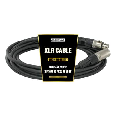 Premium 6 FT XLR Audio and 3 Pin DMX Cable - Nova Sound image 1