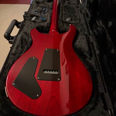 PRS S2 Studio 2025 with PRS flight case Dark Cherry Sunburst image 2