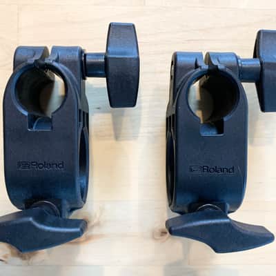 2X NEW Roland MDH-6U V-Drum 1.5 inch Rack Clamps (Clamp Only) Pad Tom Snare Mount 7U image 1