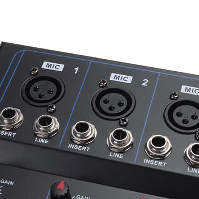 7 Channel Bluetooth Portable Audio Mixer with USB & Digital MP3 Player image 9