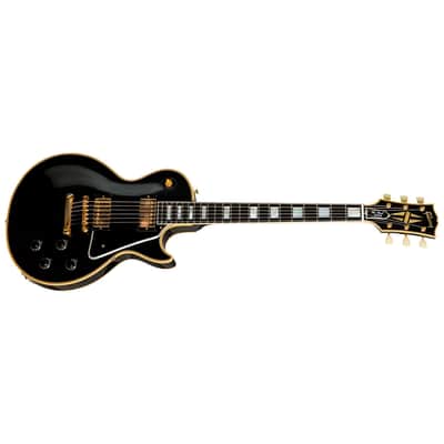 1957 Les Paul Custom Reissue 2-Pickup VOS Ebony Gibson image 8