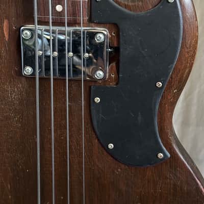 Gibson EBO Fretless Bass Guitar 1969 - 73 Natural Mahogany image 3