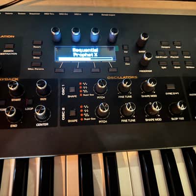 Sequential Prophet X 61-Key 16-Voice Polyphonic Synthesizer 2018 - Present - Black image 3
