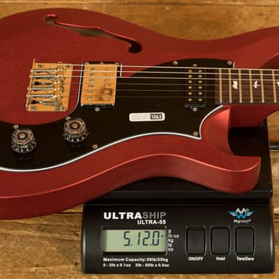 PRS S2 Vela Semi-Hollow Satin - Red Apple Metallic image 9