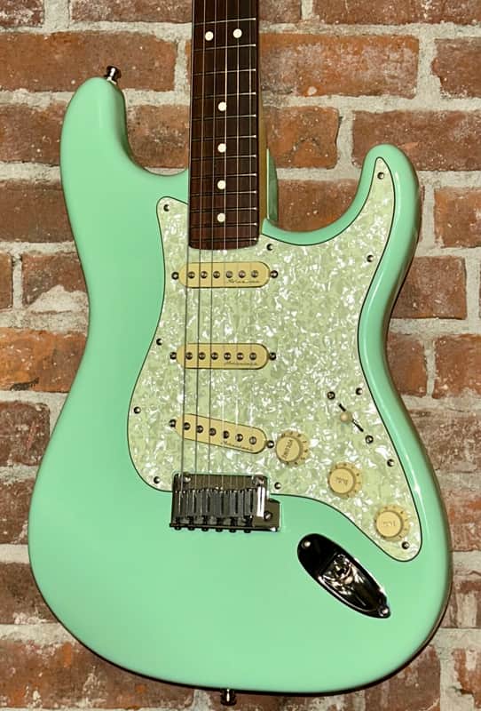 2023 Fender Jeff Beck Artist Series Stratocaster with Hot Noiseless Pickups - Surf Green, With Matching Surf Green Case! Pro Set Up Included! image 1