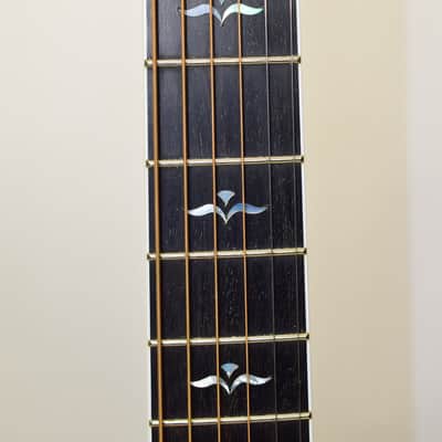 2009 Taylor 612ce Grand Concert Acoustic Electric Guitar, Blue w/ Case image 6