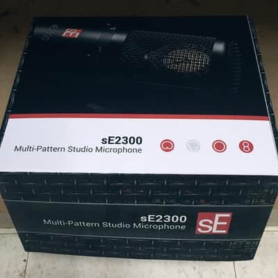 sE Electronics sE2300 Large Diaphragm Multipattern Condenser Microphone 2020-2023 - Black image 4