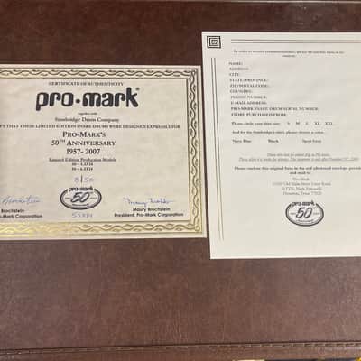 Pro-Mark / Stanbridge - Limited Edition 5.5x14" Japanese White Oak & Walnut Snare Drum (#8 of 50 in 5.5") 2007 image 7