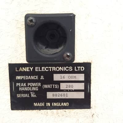 RARE 20th Anniversary WHITE Laney AOR 50 W Pro Tube Lead Full Stack #068 image 12
