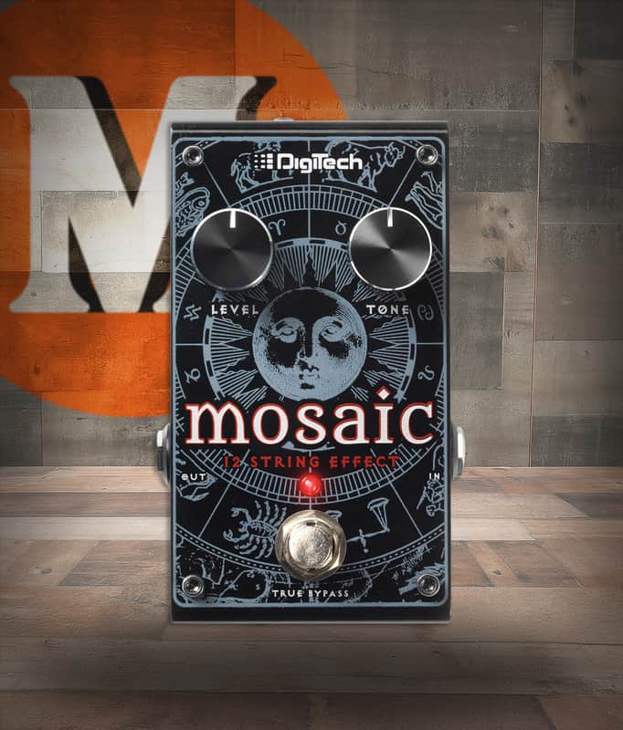 Digitech MOSAIC Mosaic Polyphonic (12-String) Effect Pedal (MOSAIC-U) image 1